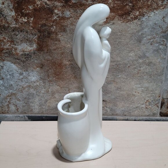 Vintage Haeger Madonna and Child Pottery Planter Vase - Picture 11 of 11